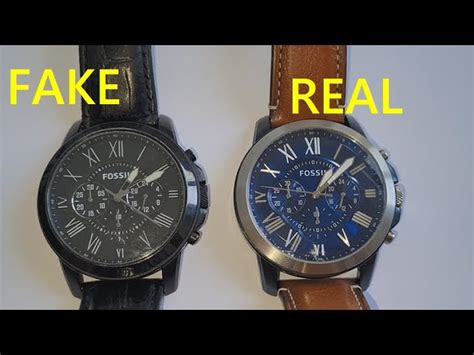 how do i tell if my fossil watch is fake|fossil watch identification.